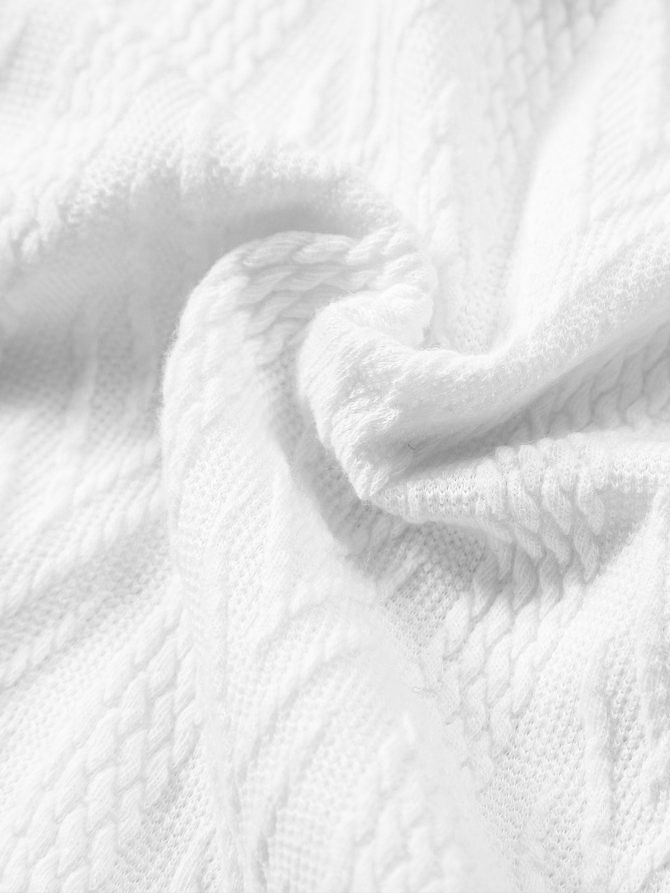 Polo da uomo jacquard a maniche corte con colletto