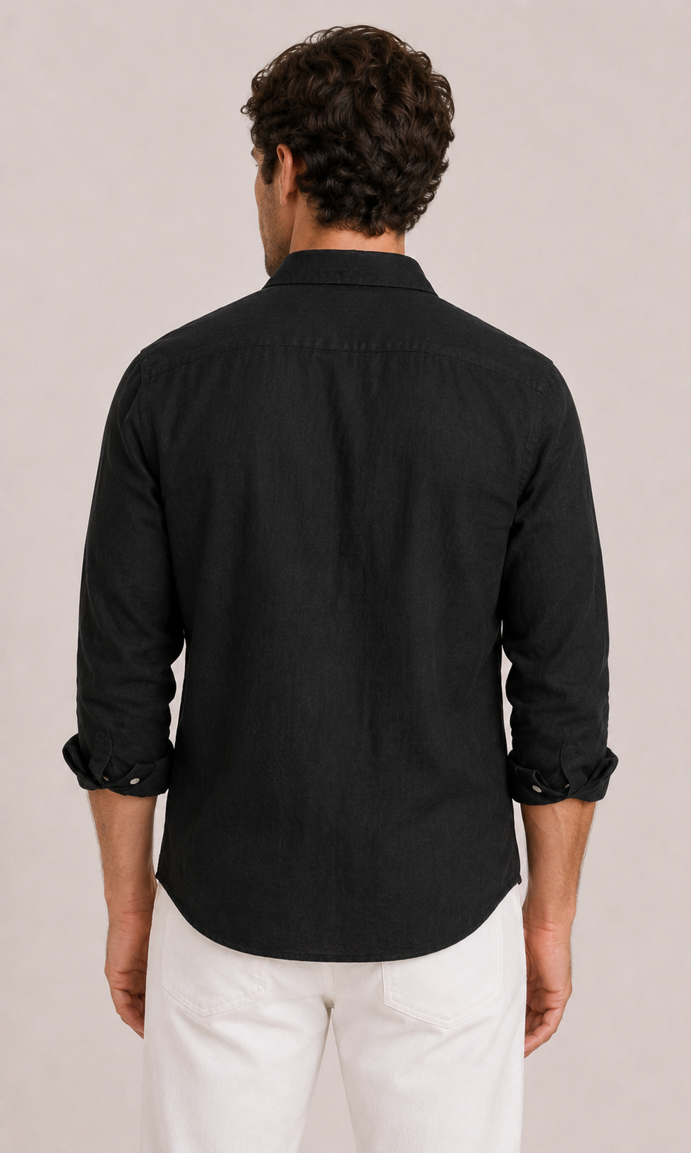 Camicia Uomo in Lino Relaxed | Eleganza Casual | Bella di Roma