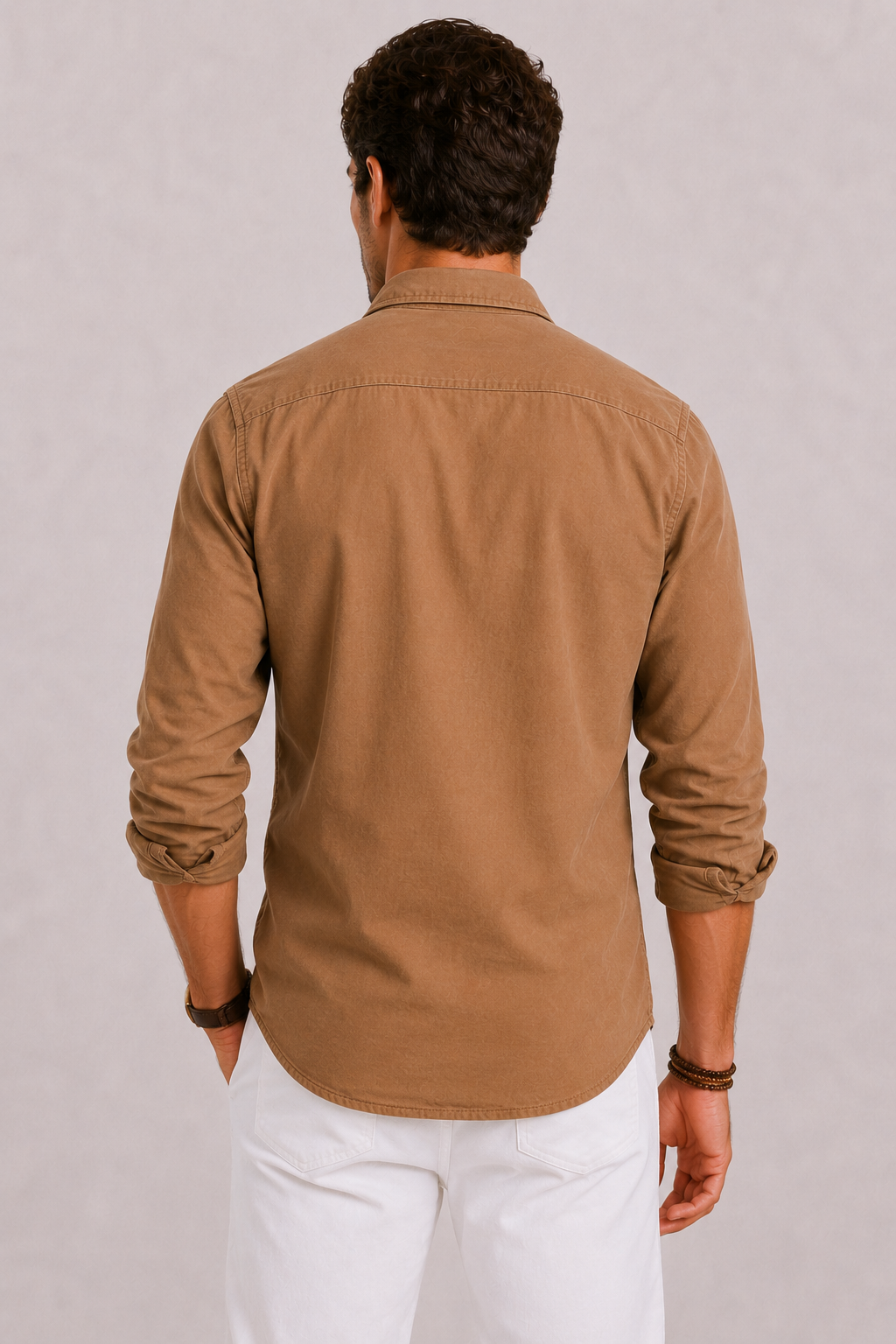 Camicia Casual Uomo con Tasche sul Petto | Bella di Roma