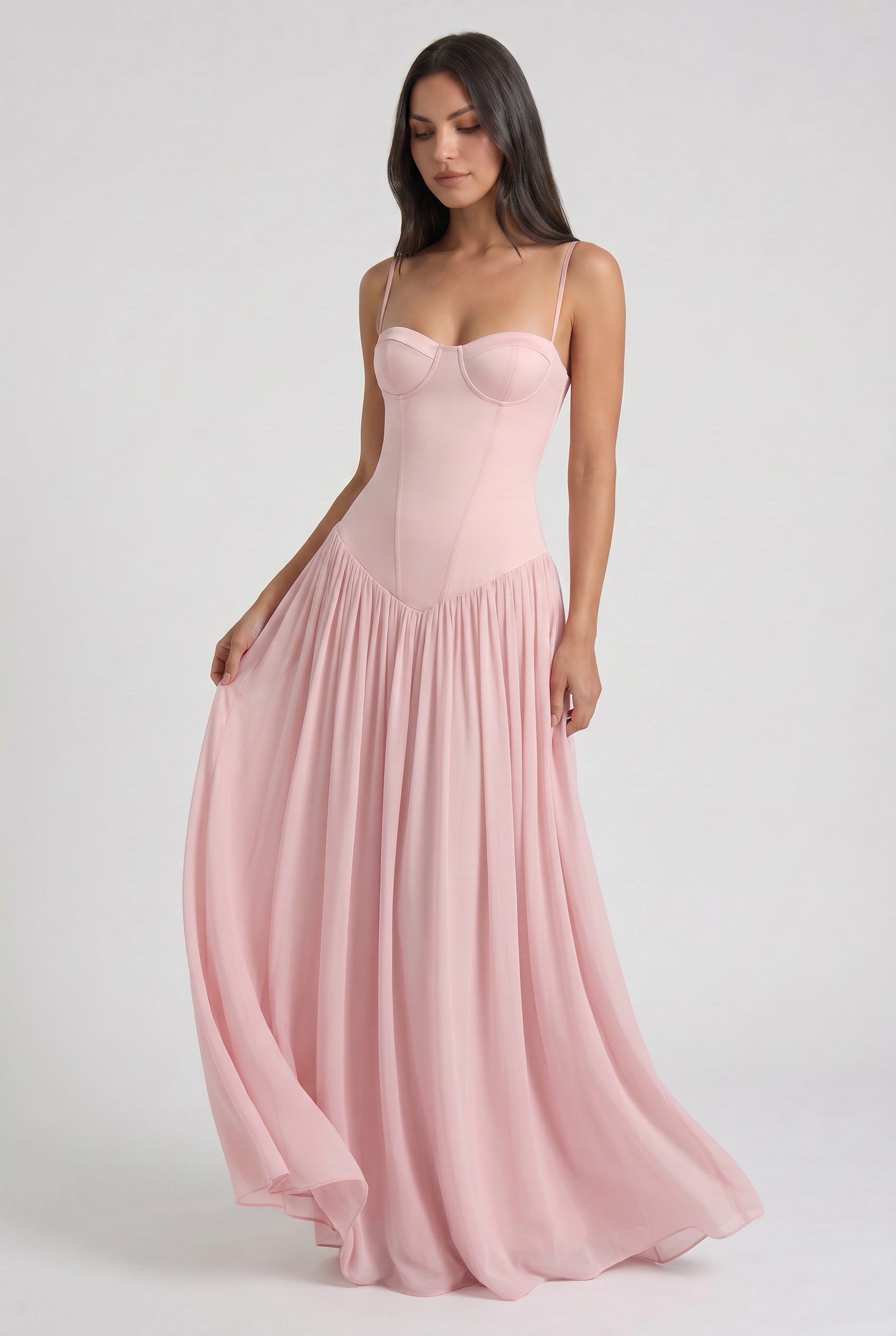 Abito Maxi Mae Bella di Roma – dettaglio