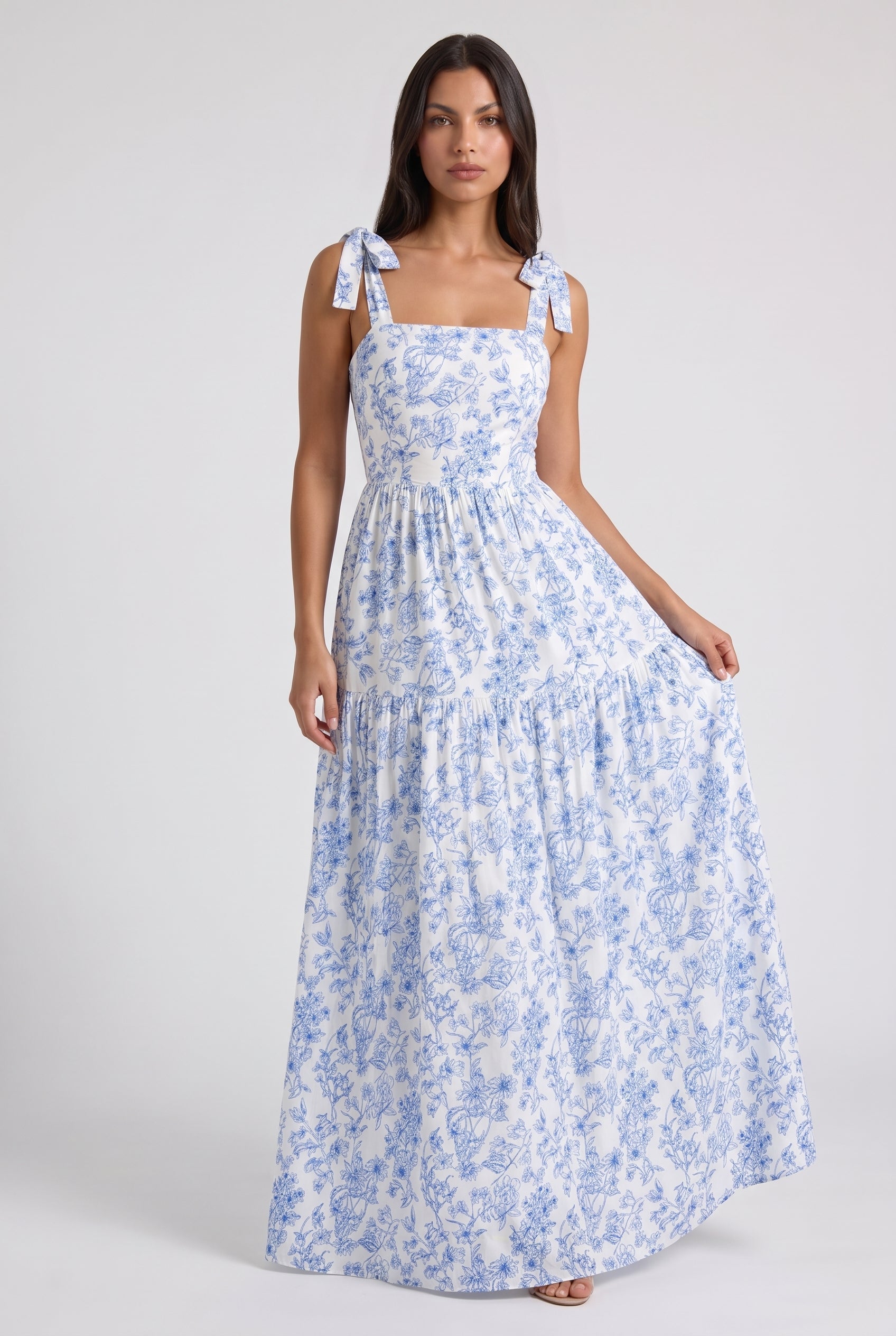 Abito Maxi Dianna Bella di Roma – vista frontale