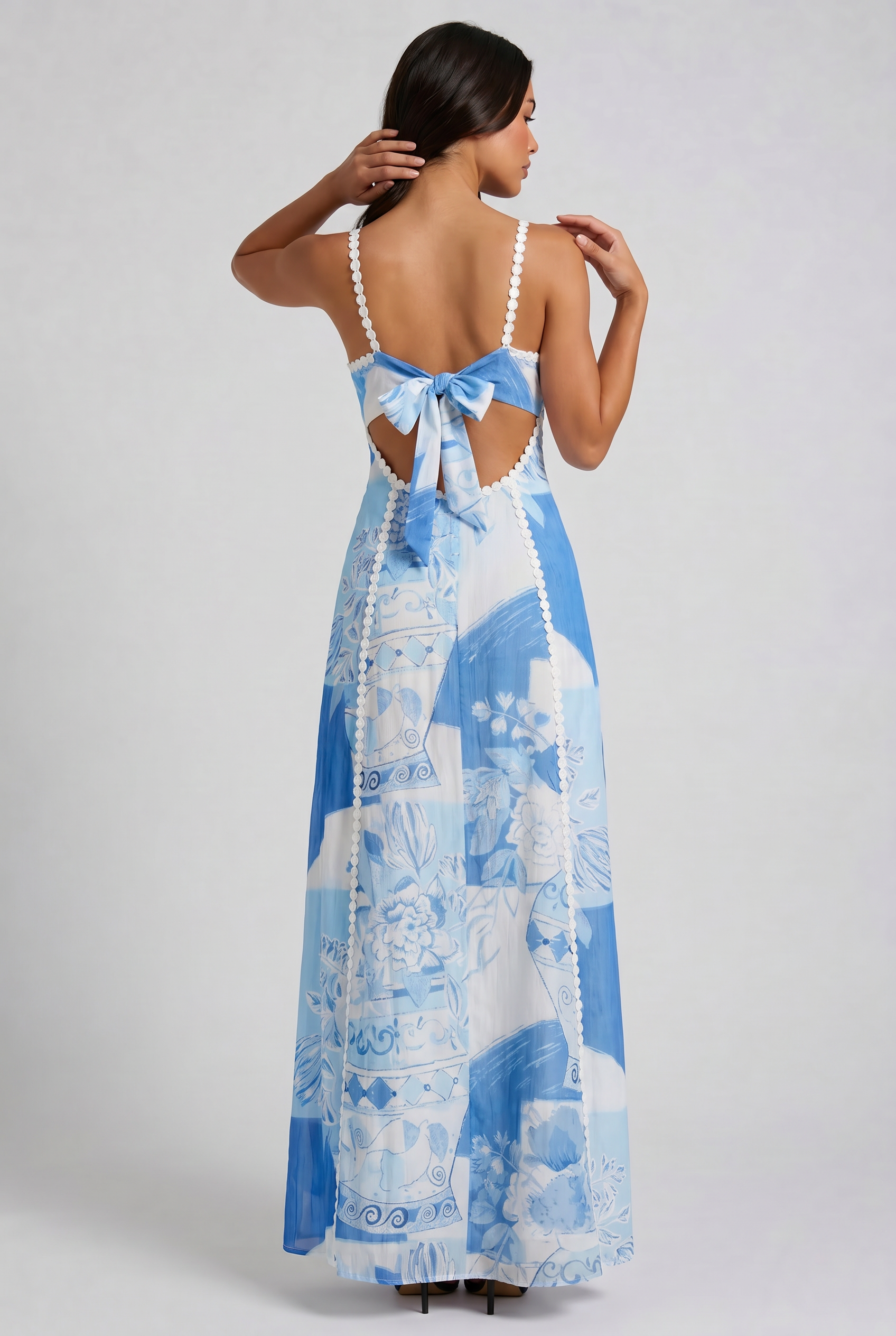 Abito Maxi Zendaya Bella di Roma – dettaglio