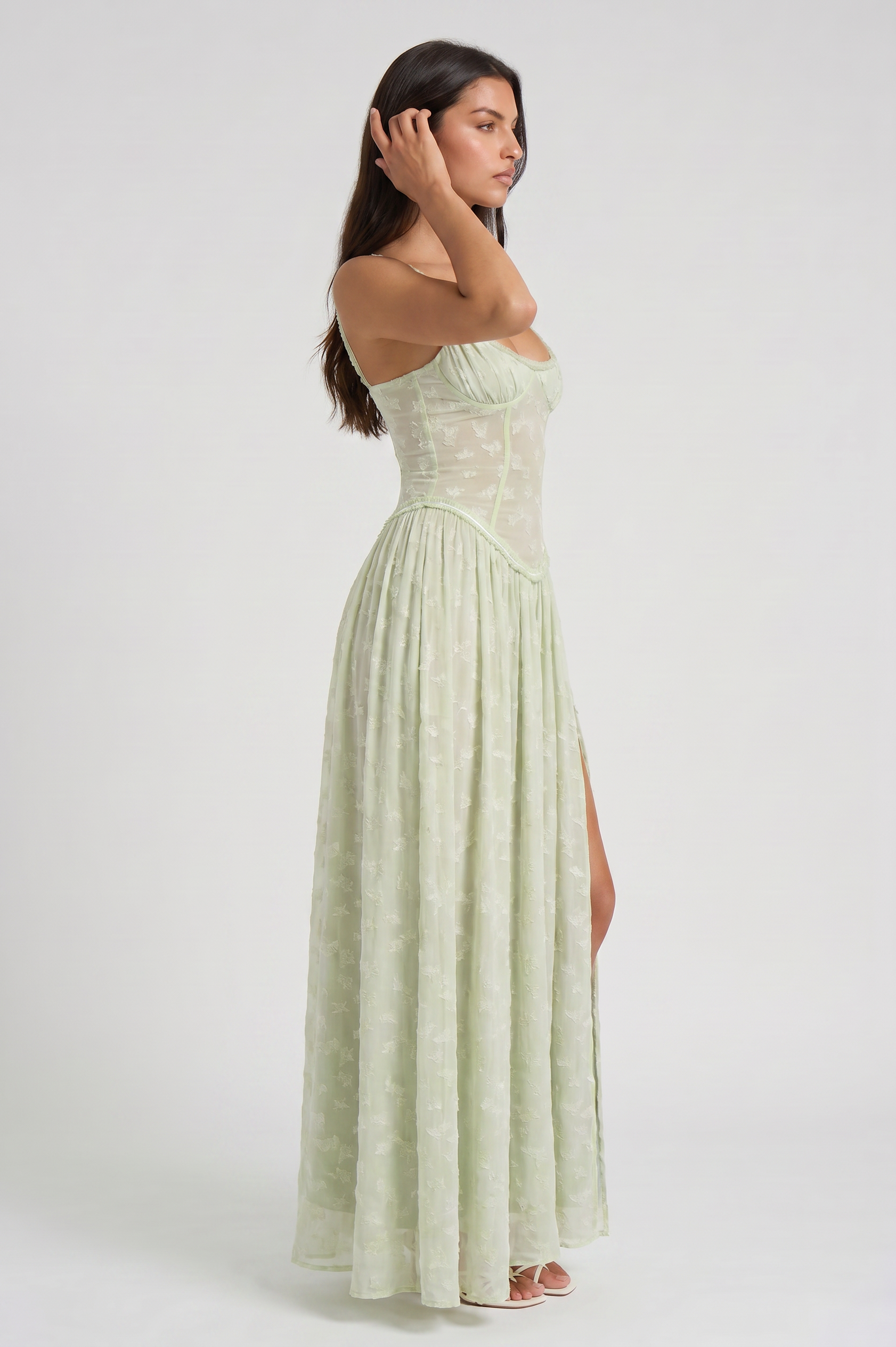 Abito Maxi Clair Bella di Roma – retro