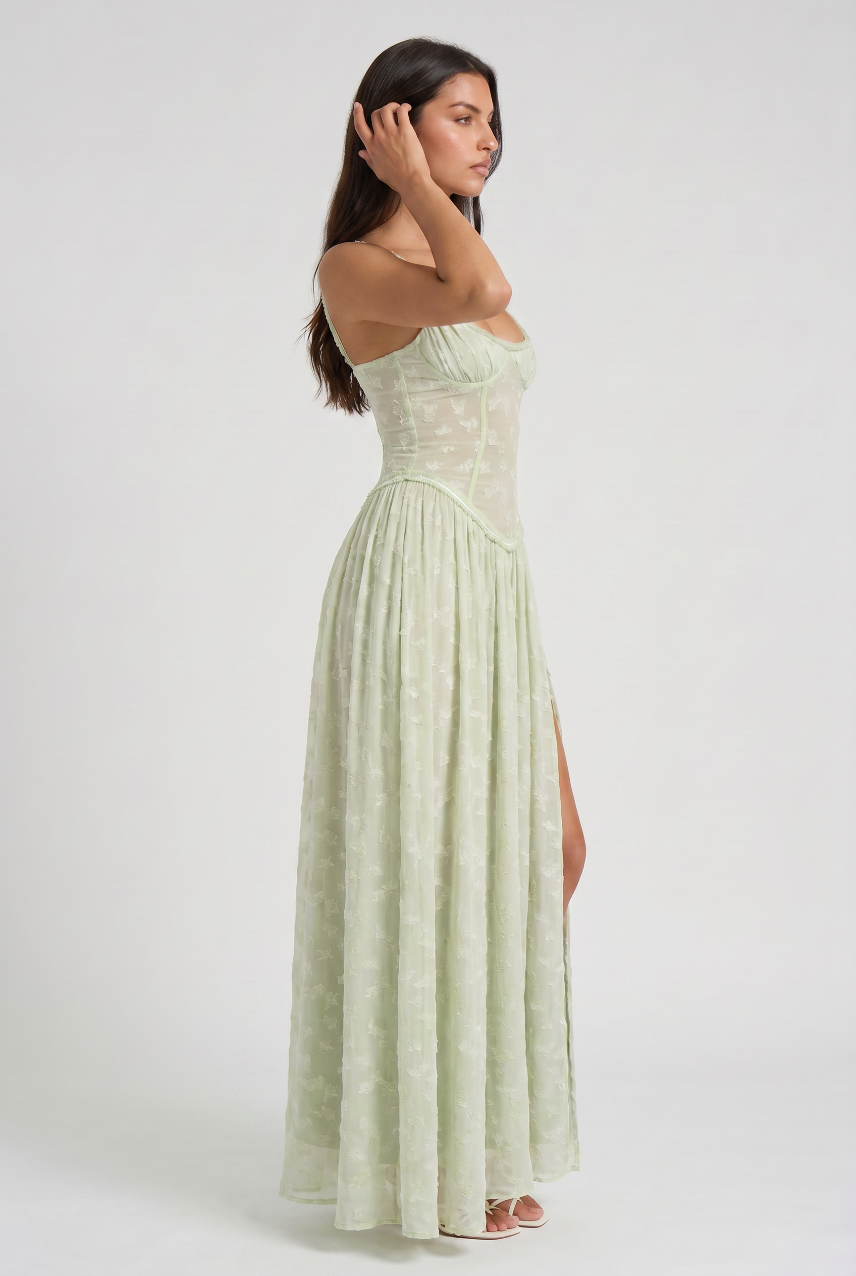 Abito Maxi Clair Bella di Roma – retro