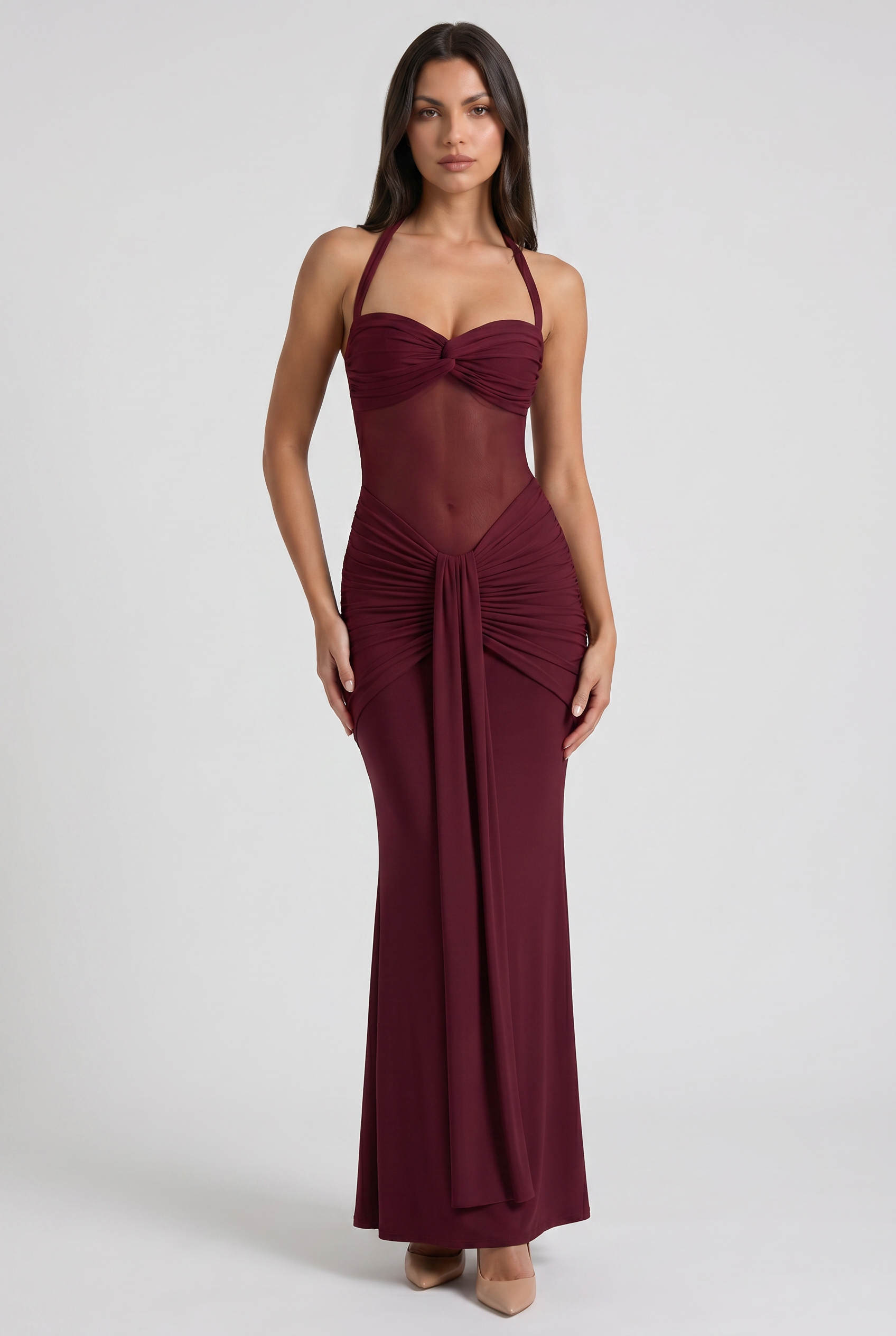 Abito Maxi Vixen Bella di Roma – vista frontale
