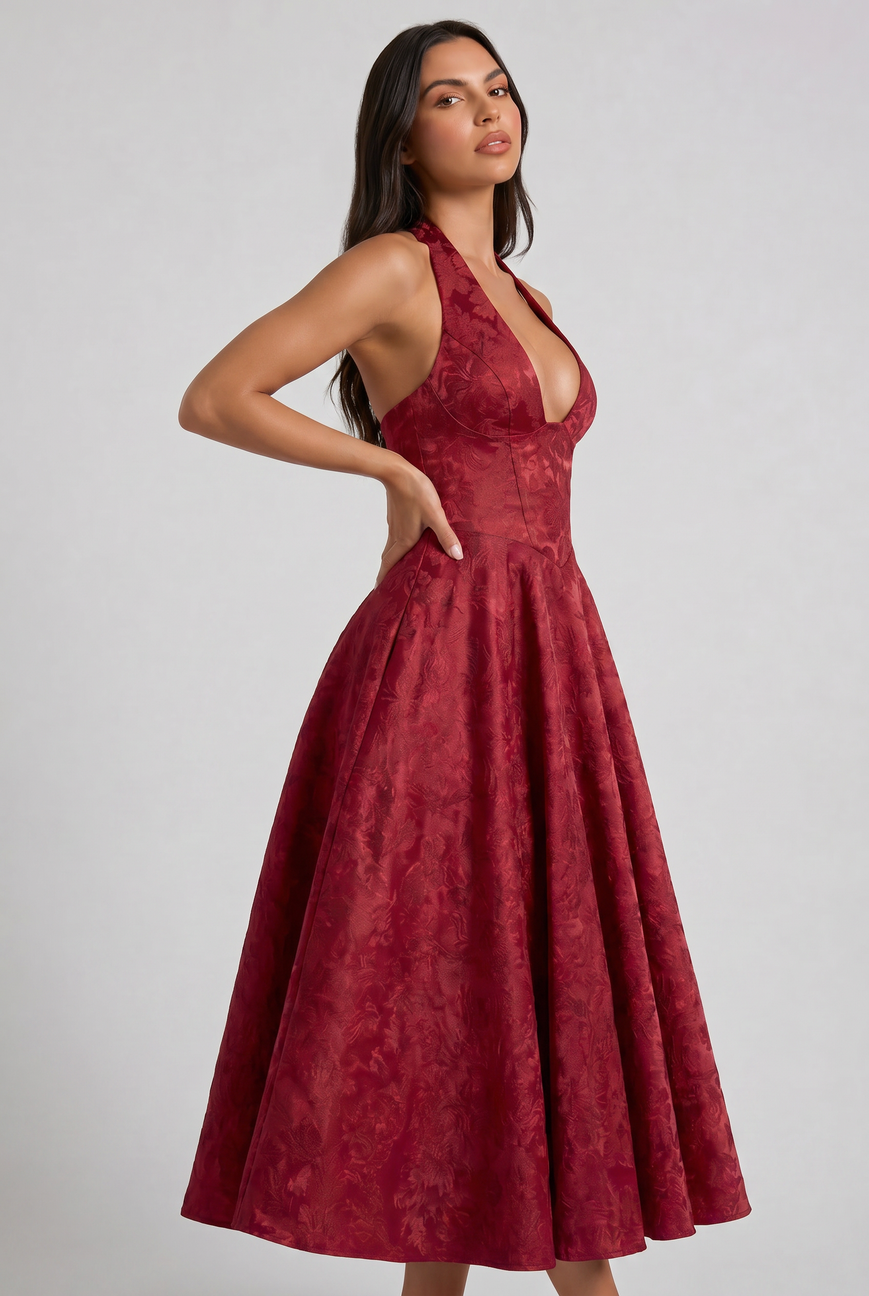 Abito Midi La Mia Amore Bella di Roma – retro
