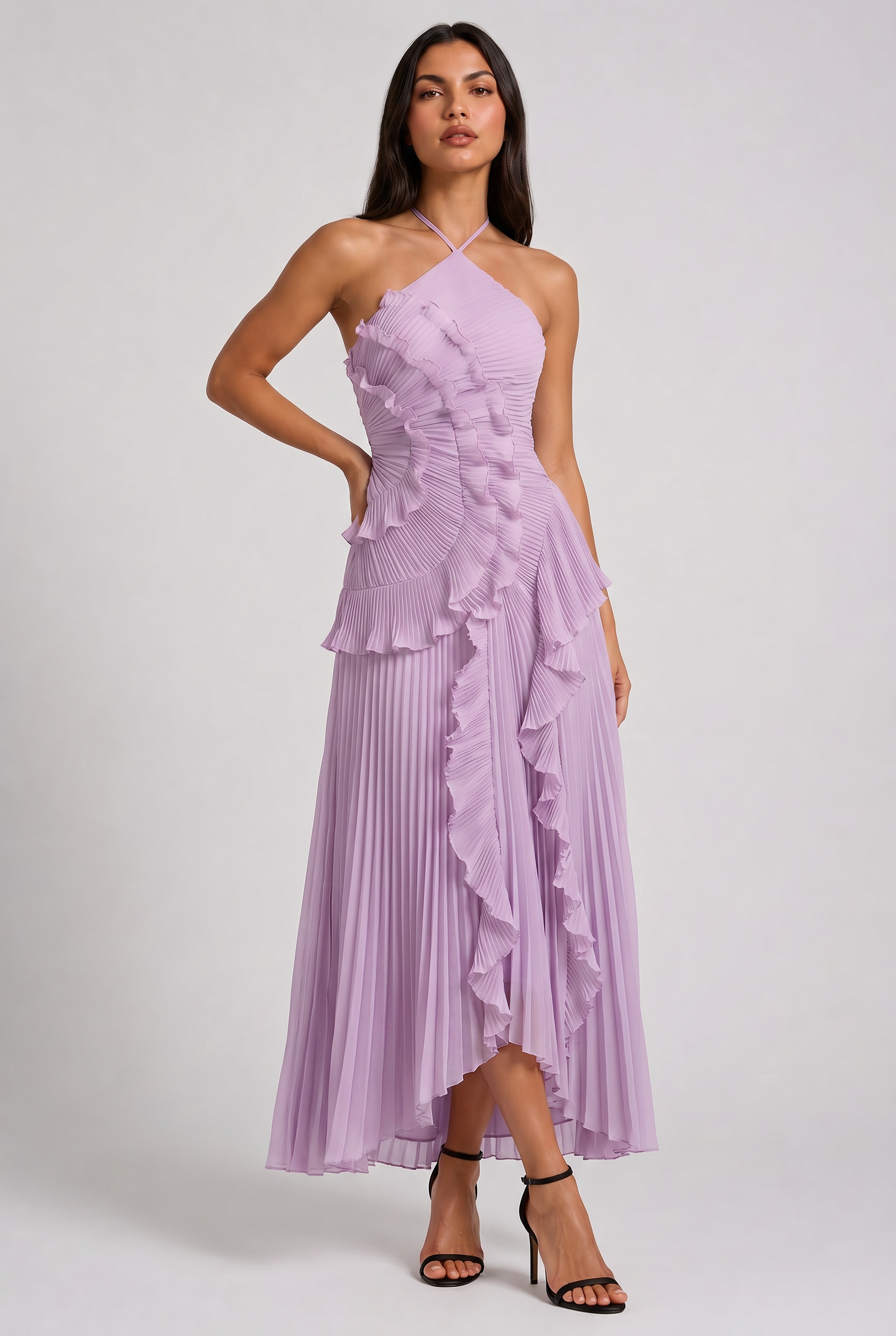 Abito Maxi Mireille Bella di Roma – vista frontale