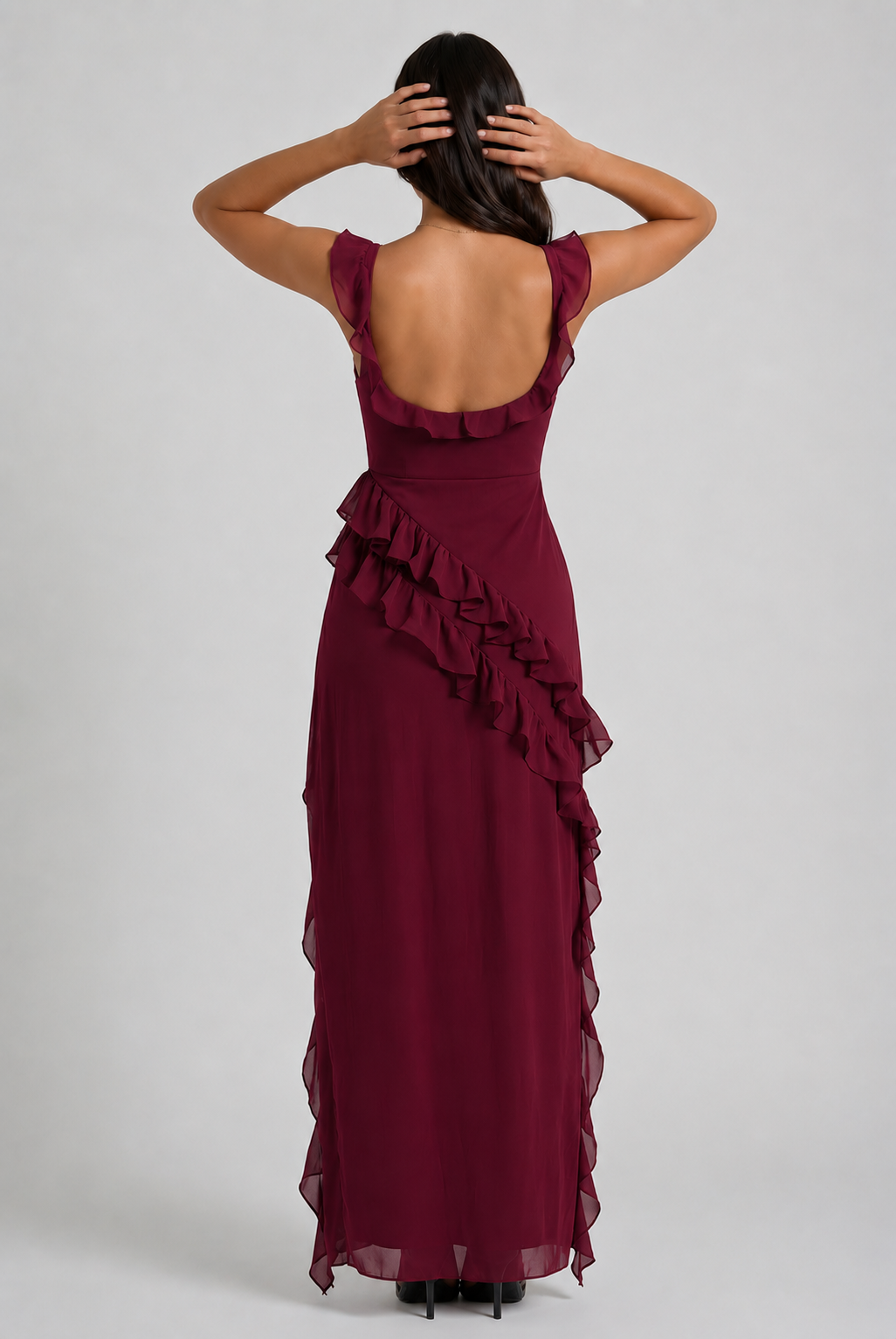 Abito Maxi Ariela Bella di Roma – retro