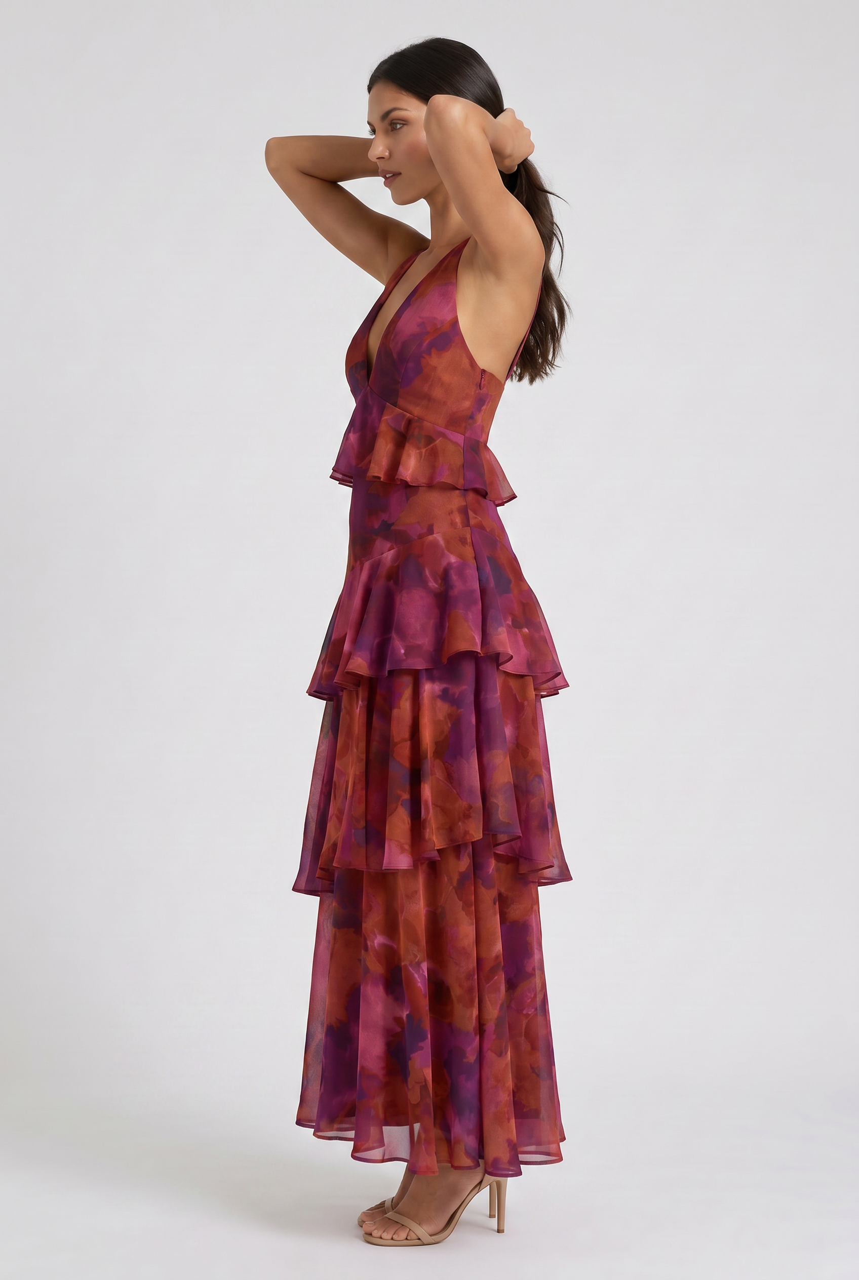 Abito Maxi Dorotea Bella di Roma – laterale