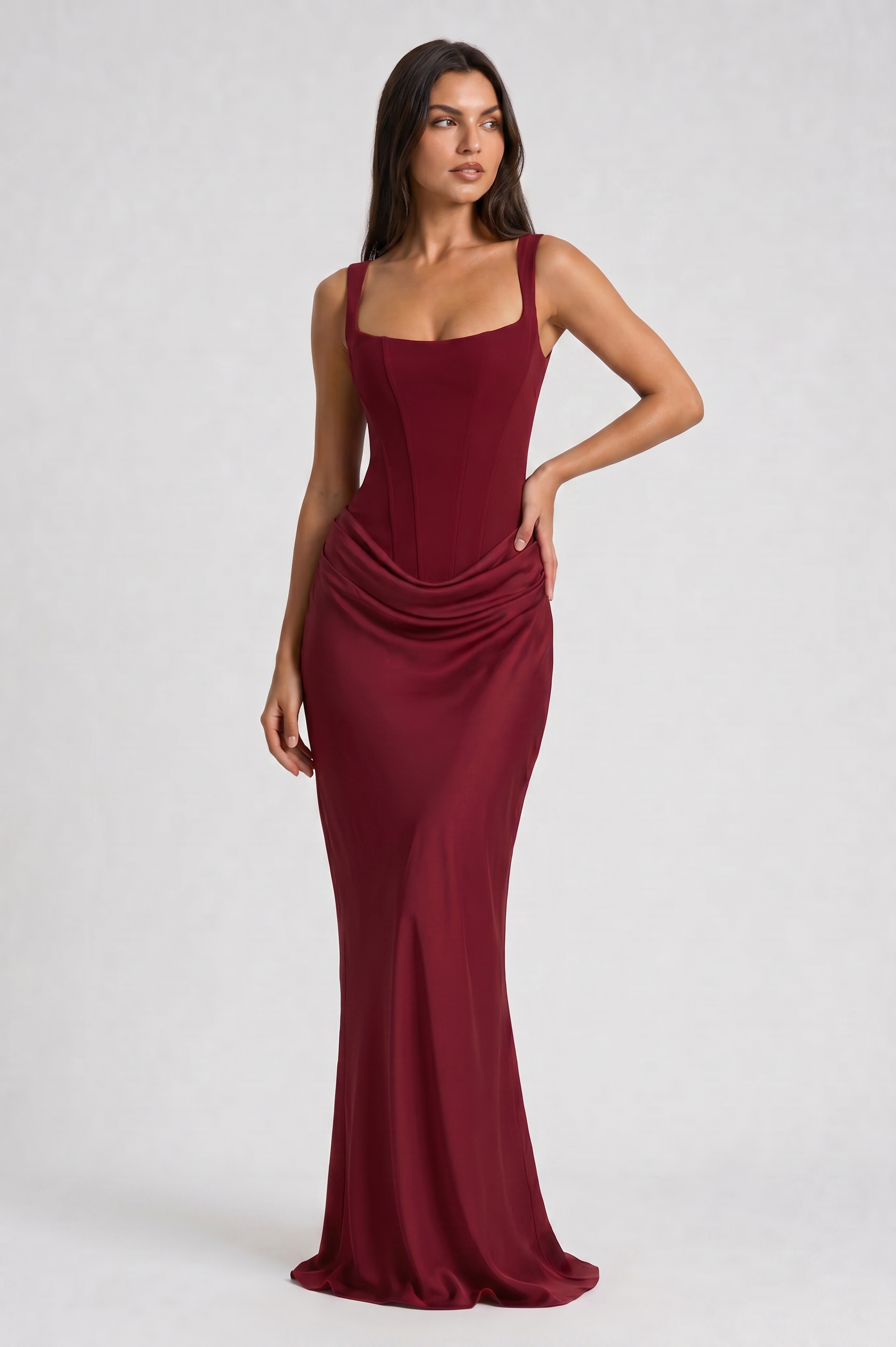 Abito Maxi Corelia Bella di Roma – laterale