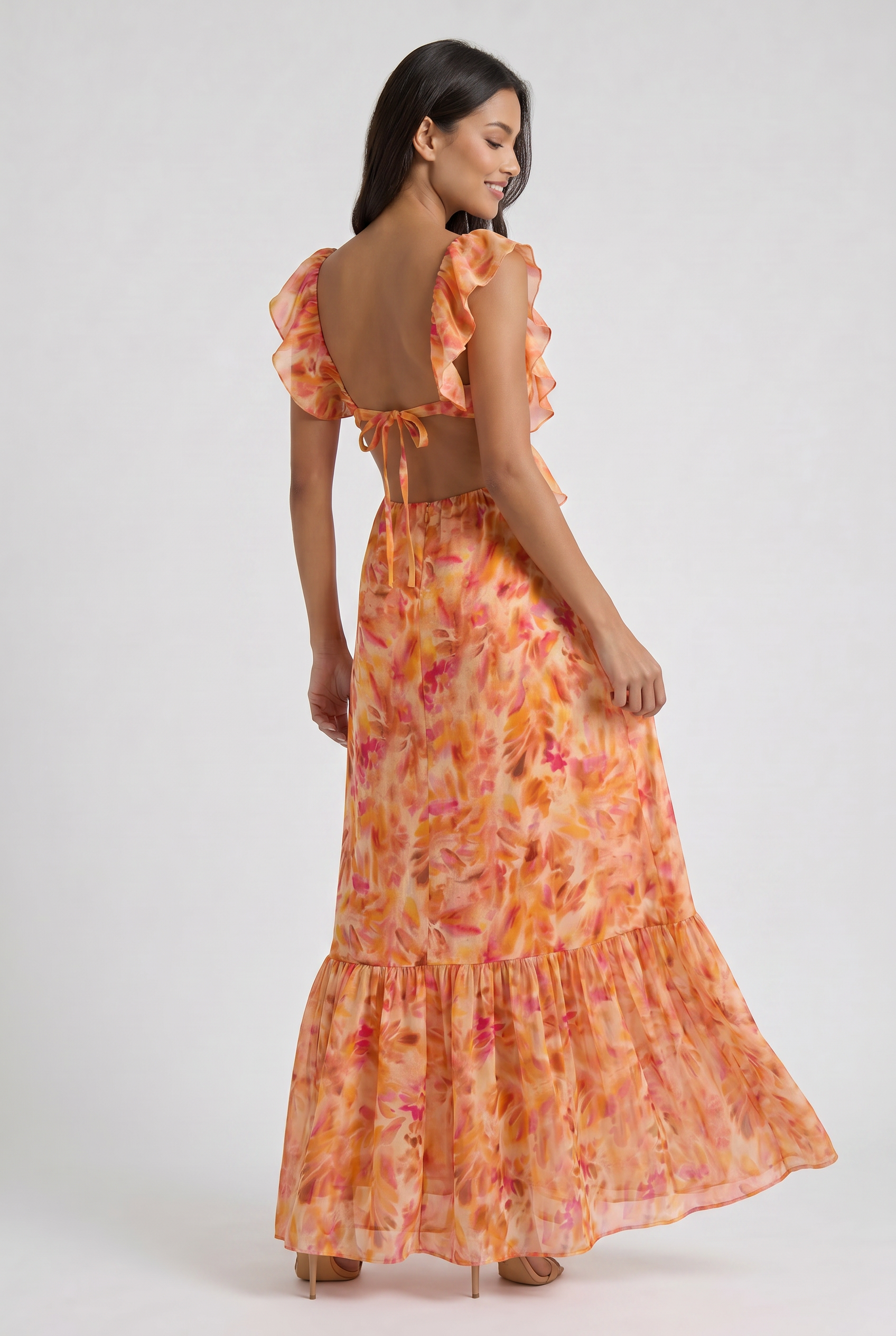 Abito Maxi Maryjane Bella di Roma – laterale