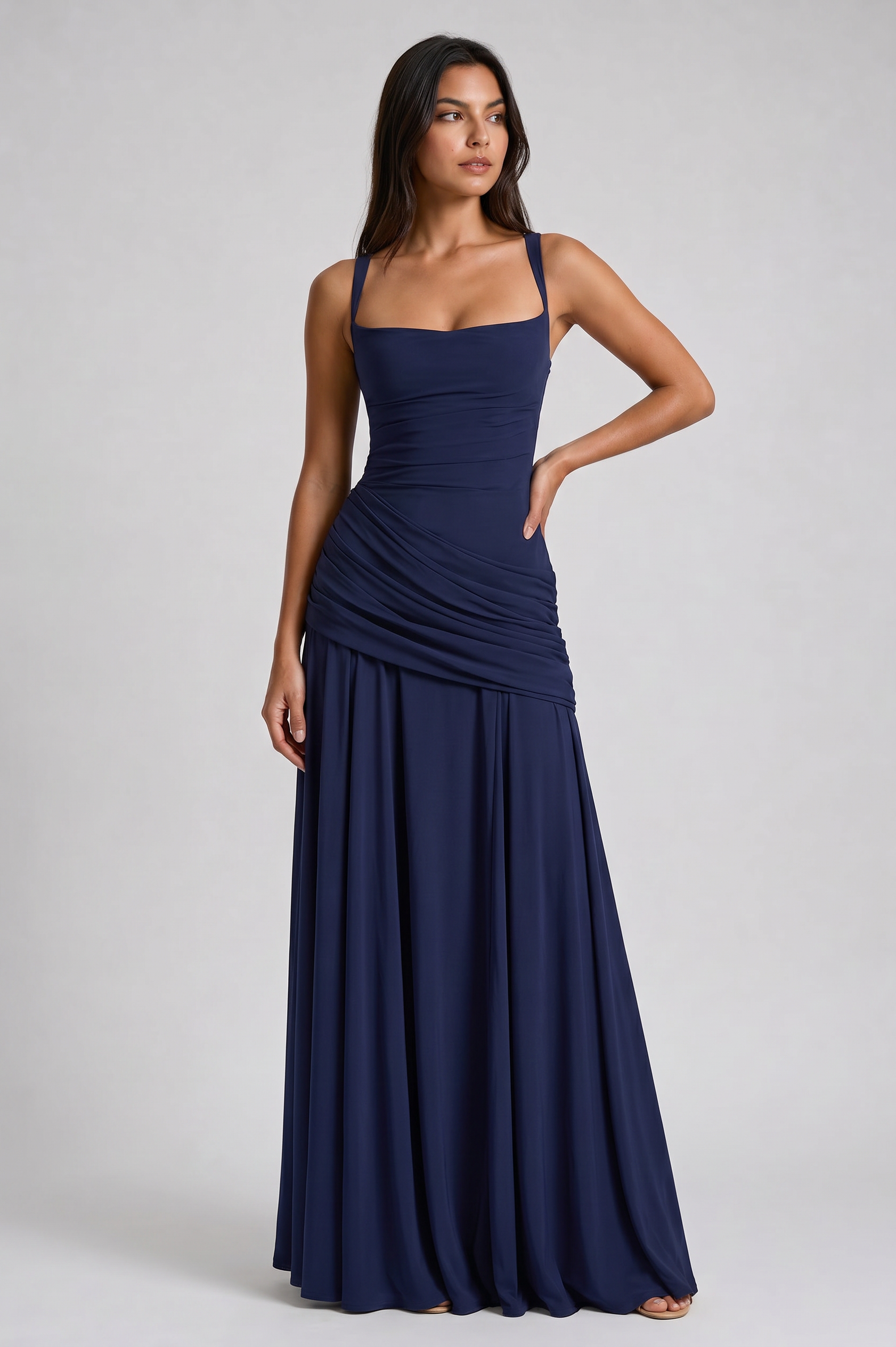 Abito Maxi Sarah Bella di Roma – modella