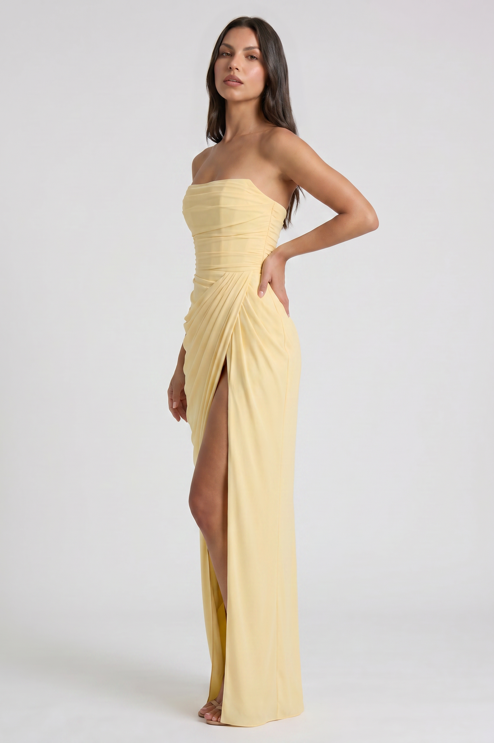 Abito Maxi Lois Bella di Roma – modella