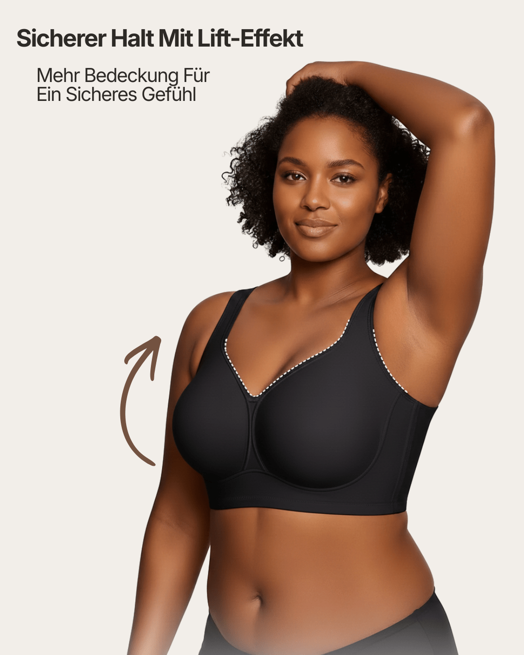 Reggiseno Comfort Copertura Completa Bella di Roma – dettaglio