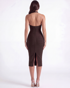 The Kelly marrone bandage Bella di Roma – taglie XS-XL