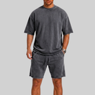 Completo estivo uomo con t-shirt e pantaloni corti – look casual | Bella di Roma