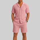 Set estivo uomo con maniche corte – look casual | Bella di Roma