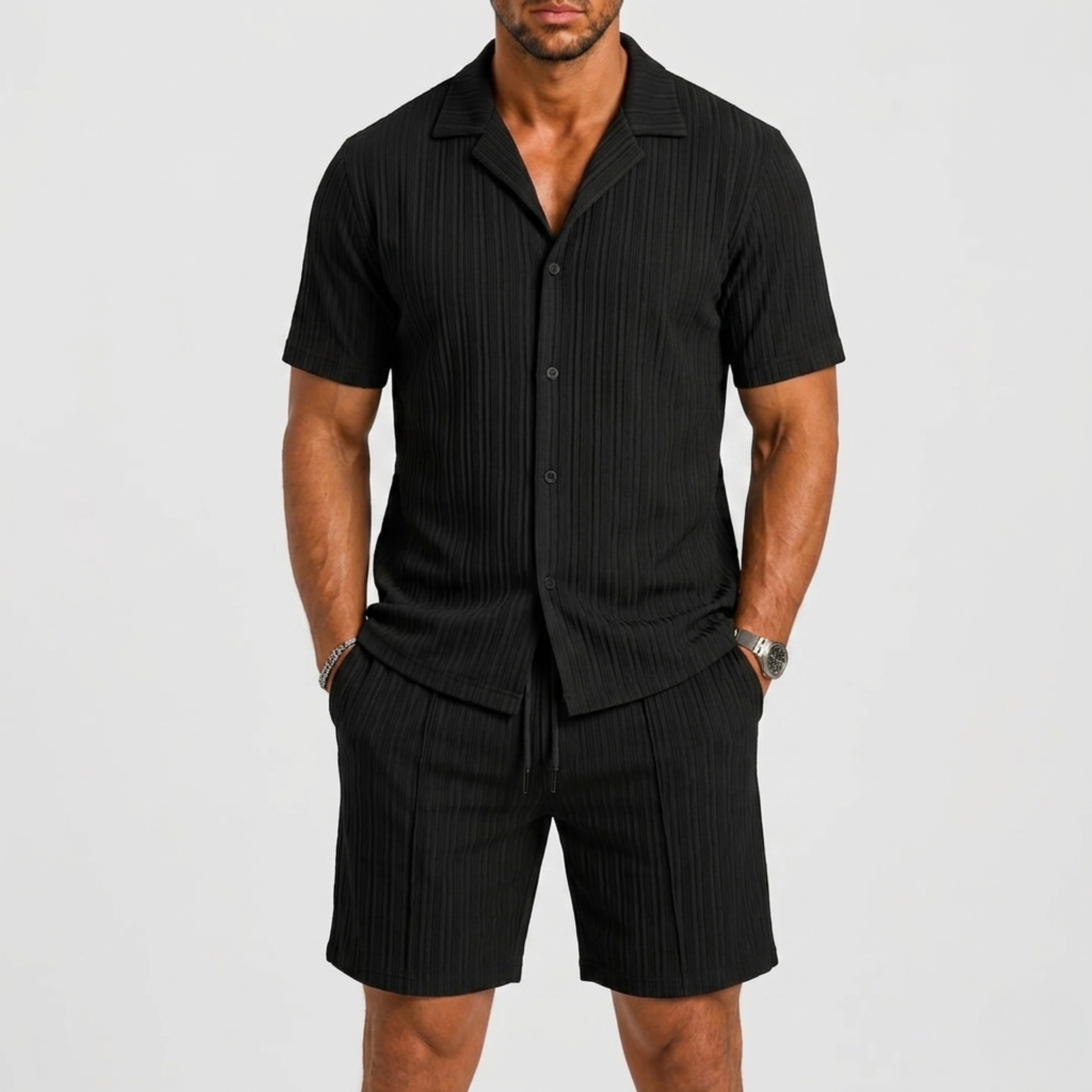 Completo estivo uomo in lino – look fresco per l'estate | Bella di Roma
