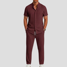 Set uomo con camicia a righe – altra variante di colore | Bella di Roma