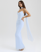 Set maxi Malu azzurro baby Bella di Roma – taglie XS-XL
