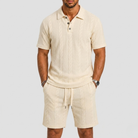 Set polo uomo con shorts – variante di colore | Bella di Roma