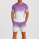 Completo estivo uomo con t-shirt stampata – look casual | Bella di Roma