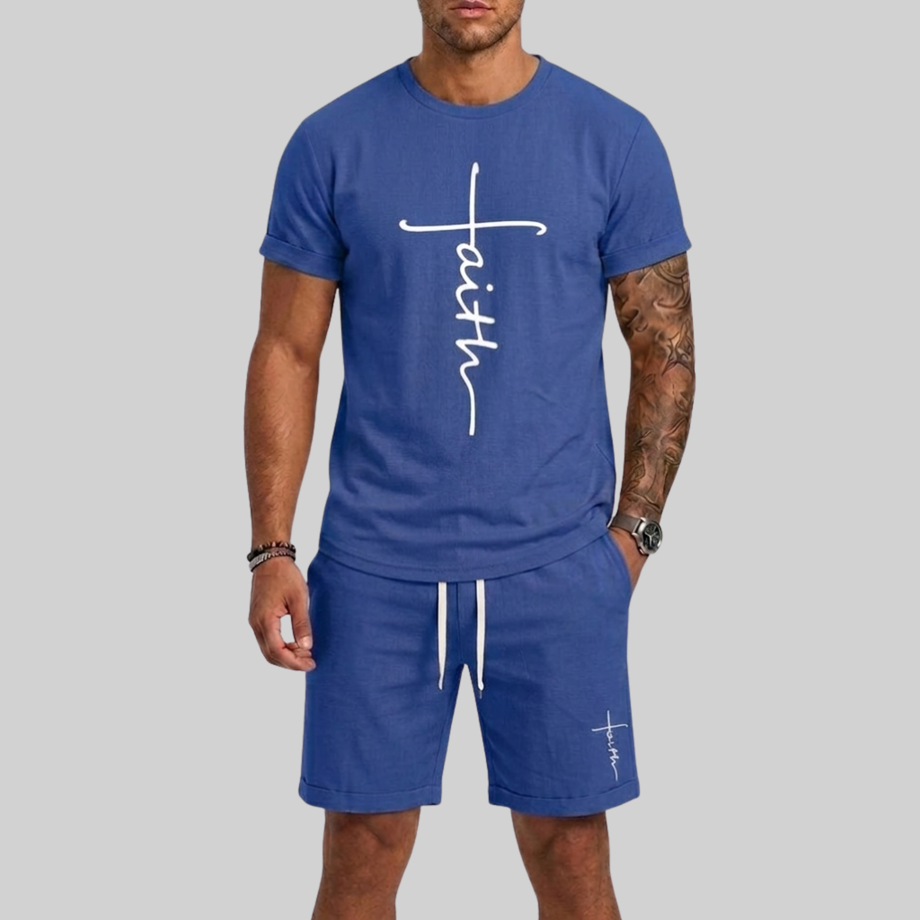Set sportivo uomo – dettaglio della stampa 3D | Bella di Roma