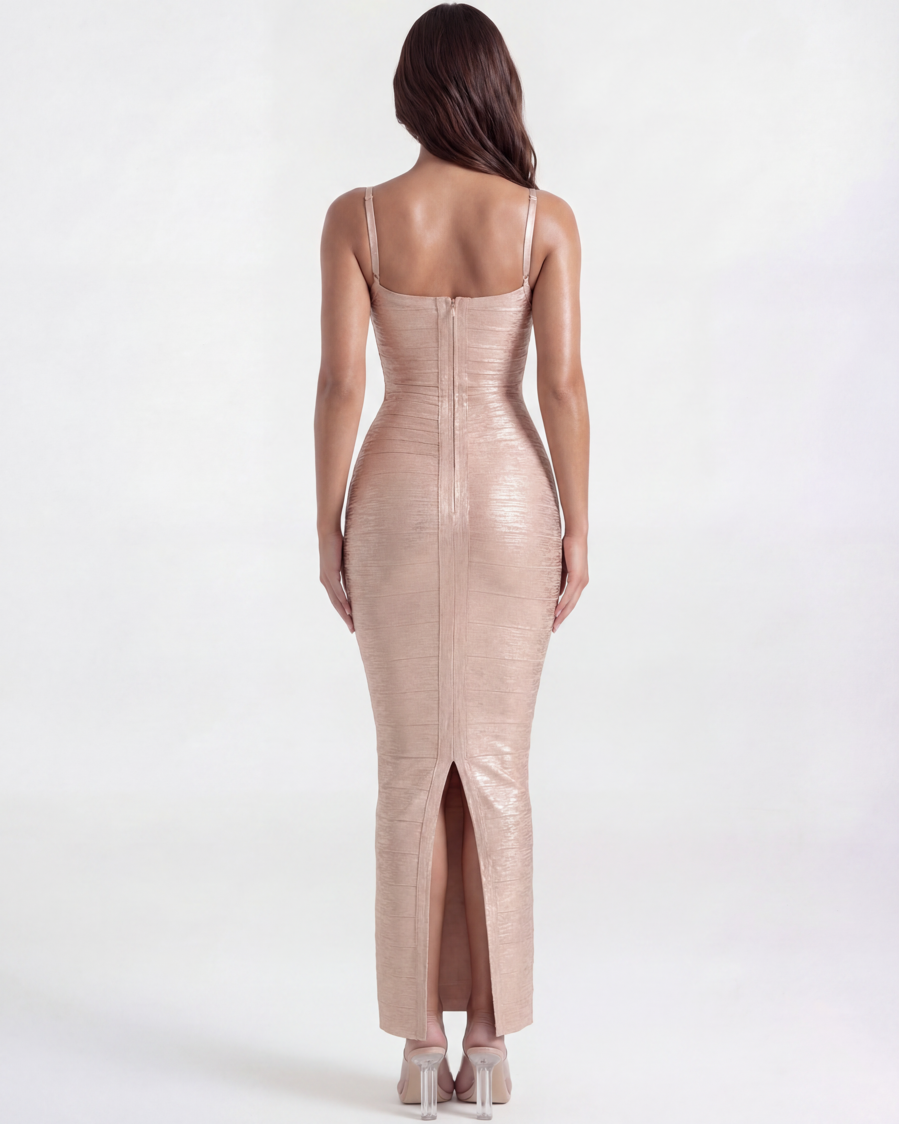 L'Ashanti gold bandage Bella di Roma – taglie XS-XL