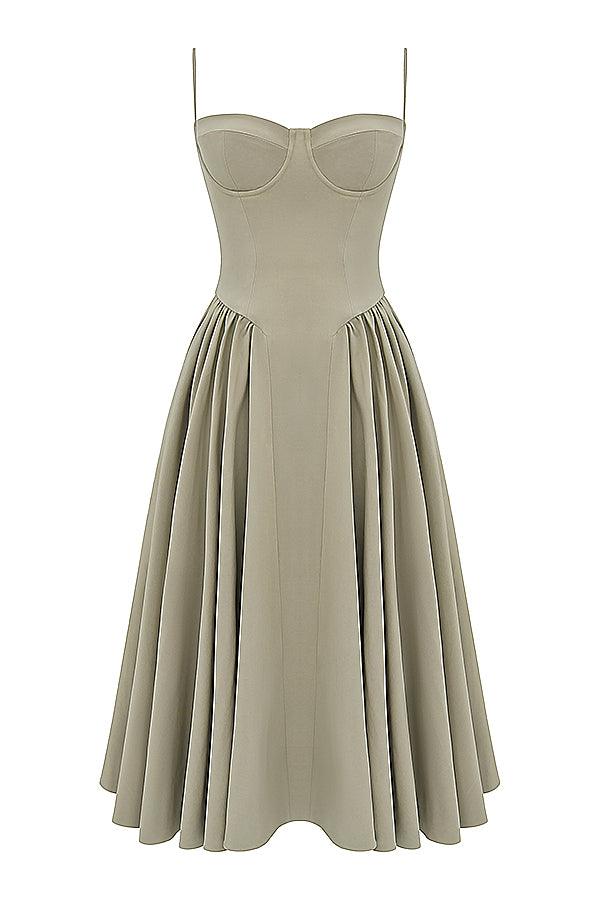 Abito Midi Amaya Bella di Roma – modella