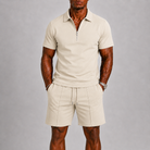 Set polo uomo con zip – look sportivo e curato | Bella di Roma