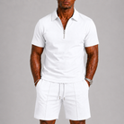 Set polo uomo – dettaglio del tessuto | Bella di Roma
