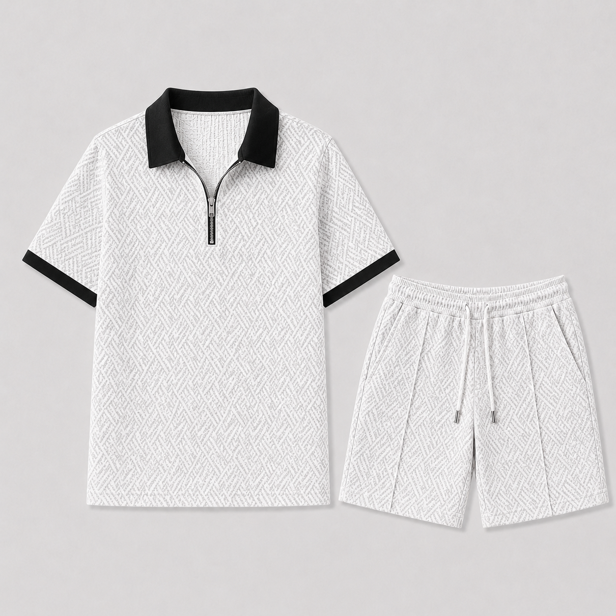 Completo estivo uomo con polo e pantaloni corti | Bella di Roma
