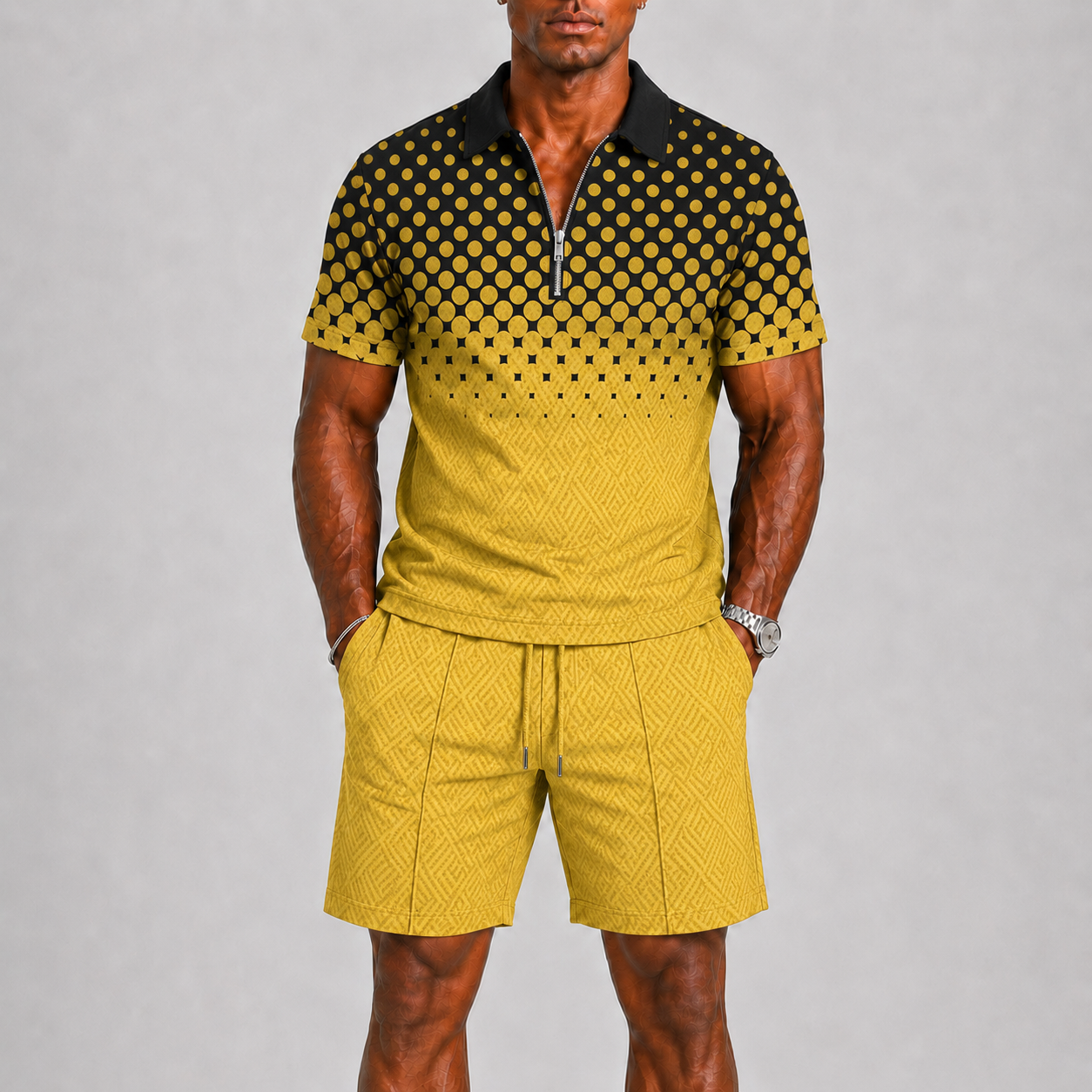 Completo estivo uomo con polo – look smart casual | Bella di Roma