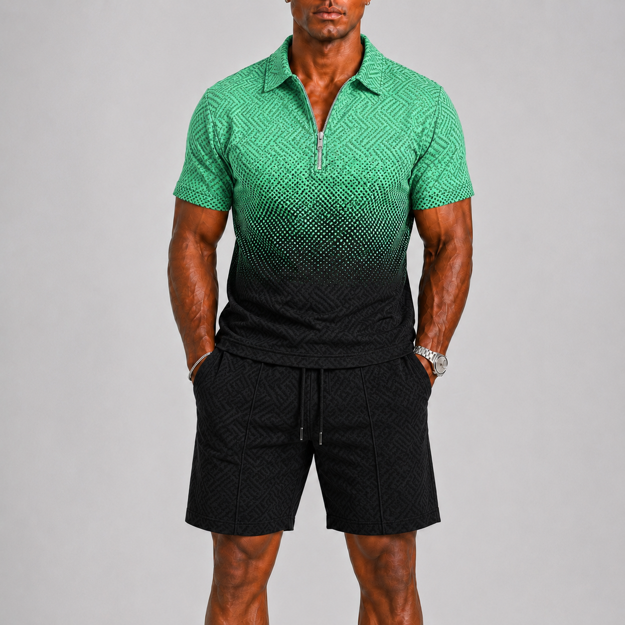Completo estivo uomo con polo – vestibilità comoda | Bella di Roma
