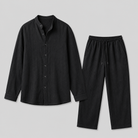 Completo estivo uomo con camicia e pantaloni lunghi | Bella di Roma