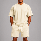 Completo estivo uomo con t-shirt oversize – look streetwear | Bella di Roma