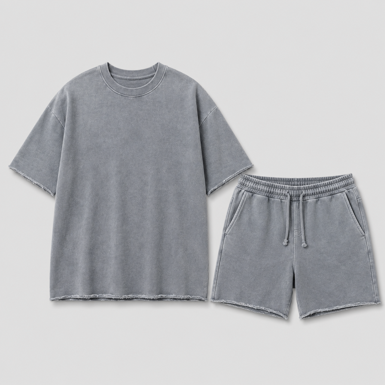 Completo estivo uomo con t-shirt e pantaloni corti – set coordinato | Bella di Roma