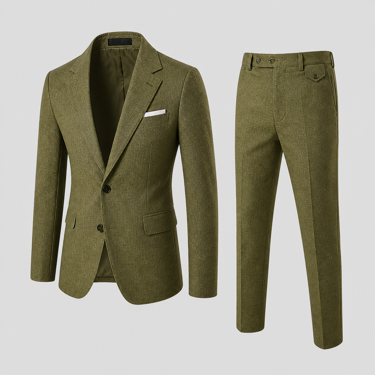 Completo da uomo in lino slim fit eleganza estiva | Lunelle