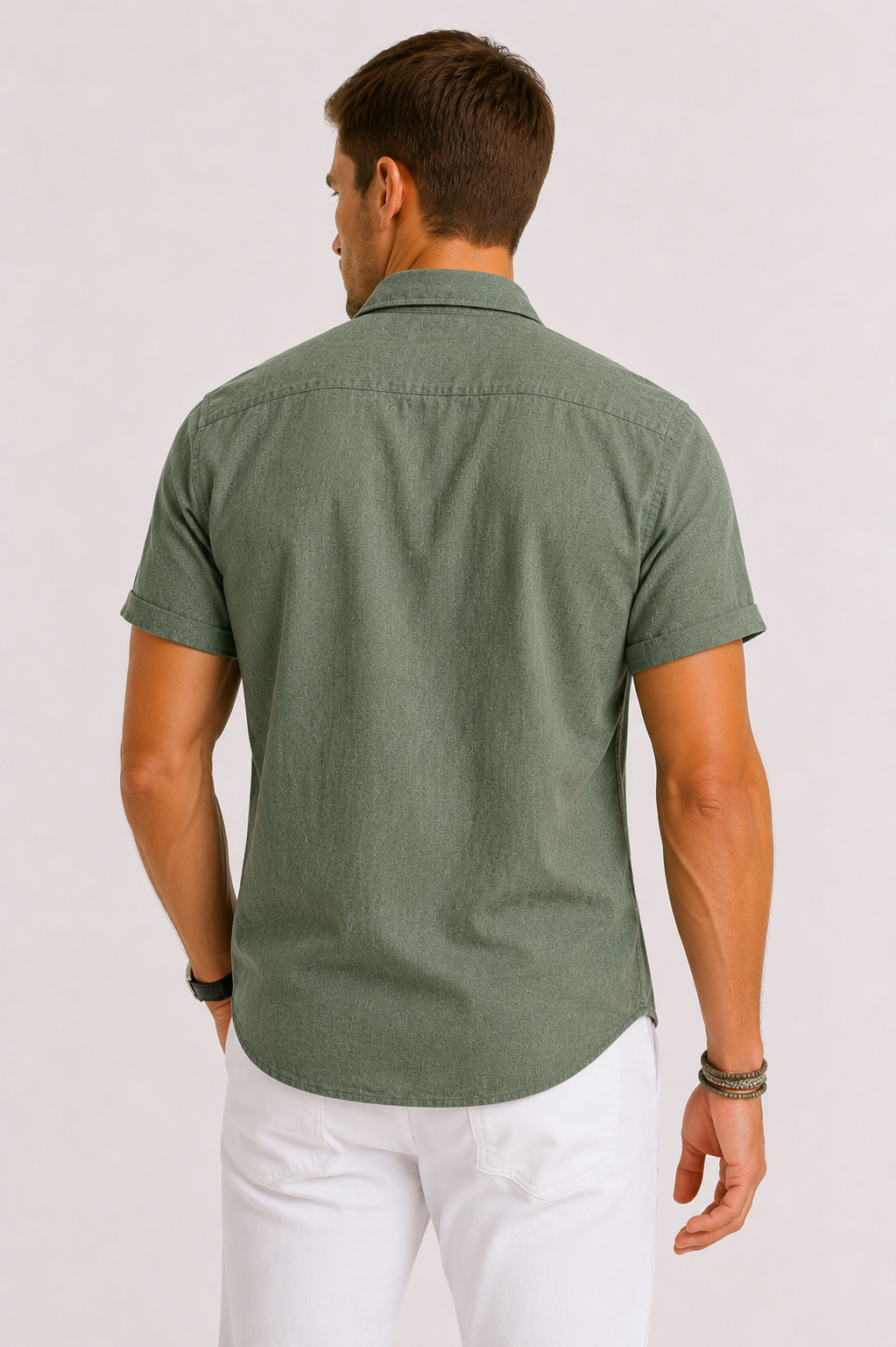 Camicia Uomo in Lino Leggera Stile Estivo | Bella di Roma