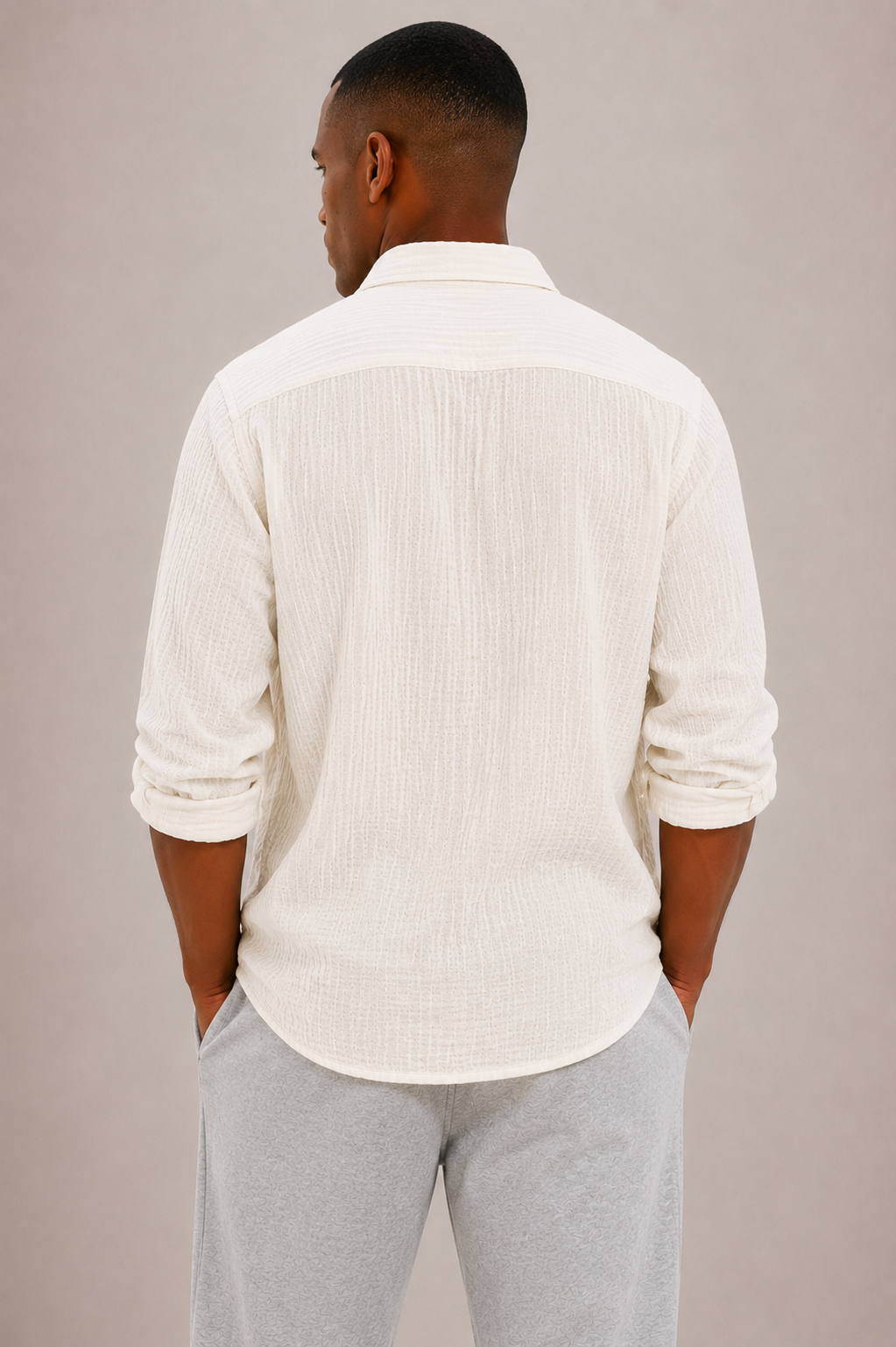 Camicia Uomo in Cotone a Struttura Classica | Bella di Roma