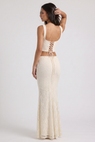Abito Maxi Anastasia Bella di Roma – modella