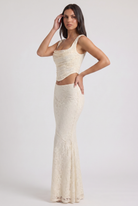 Abito Maxi Anastasia Bella di Roma – laterale