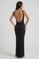 Abito Maxi Isabella con Strass Bella di Roma – retro