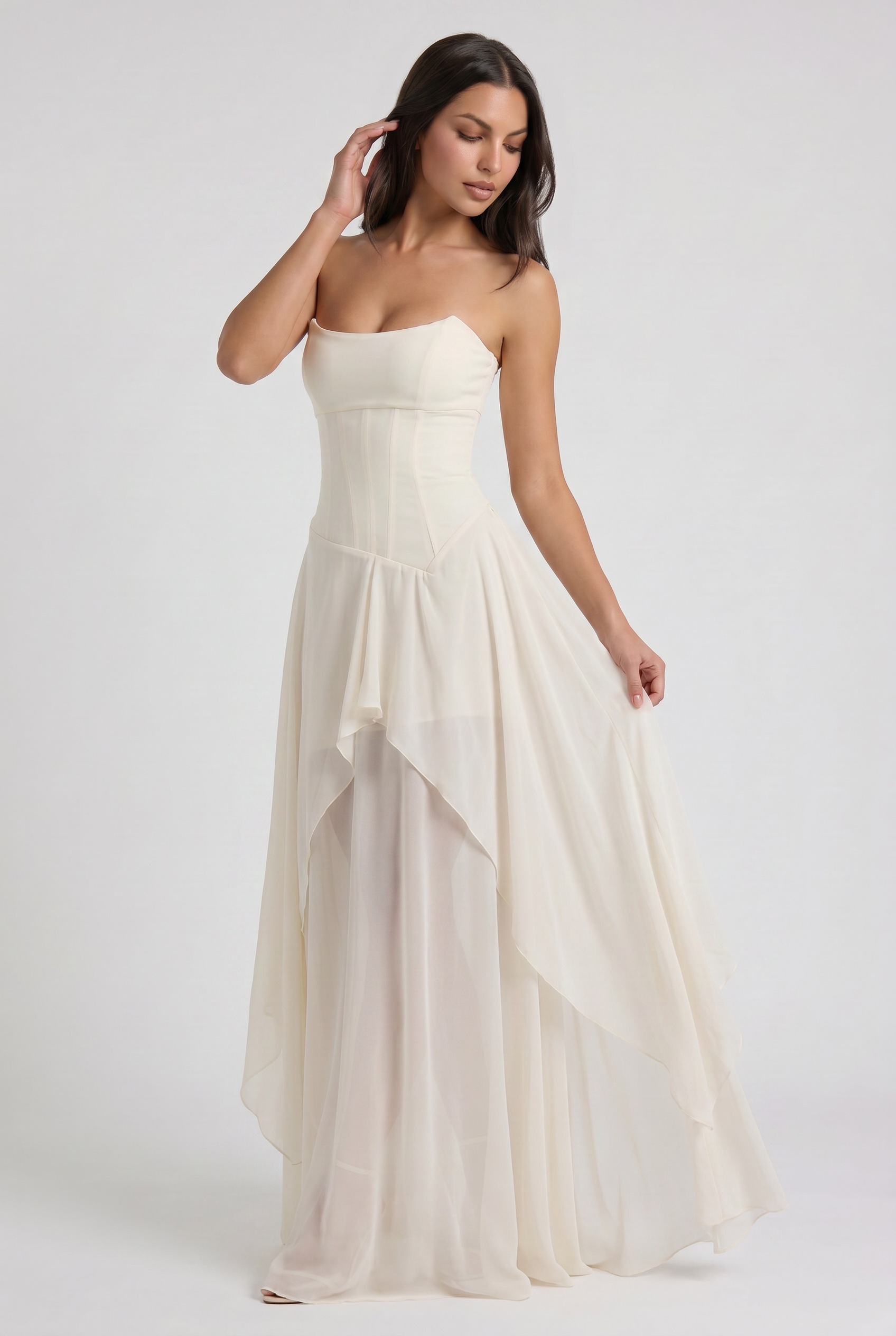 Abito Maxi Eisley Bella di Roma – vista frontale