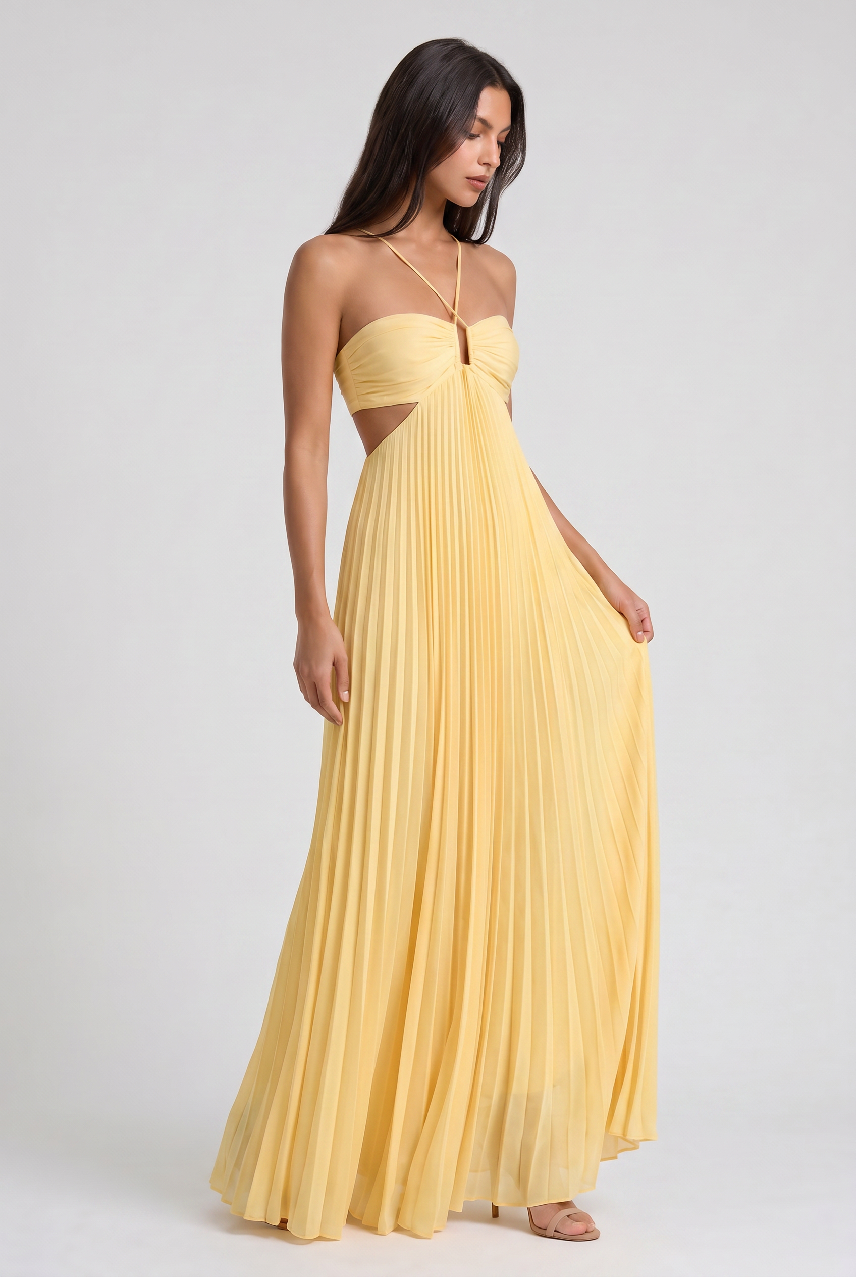 Abito Maxi NAIRA Bella di Roma – vista frontale