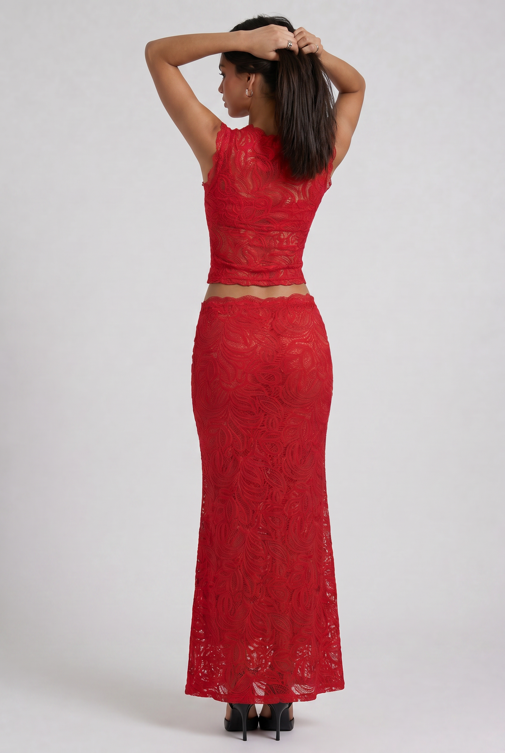 Abito Maxi Marisol Bella di Roma – laterale