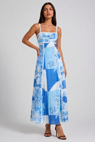Abito Maxi Zendaya Bella di Roma – vista frontale