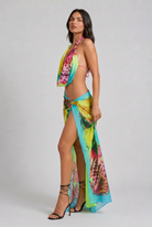 Abito Maxi Amanda Bella di Roma – laterale