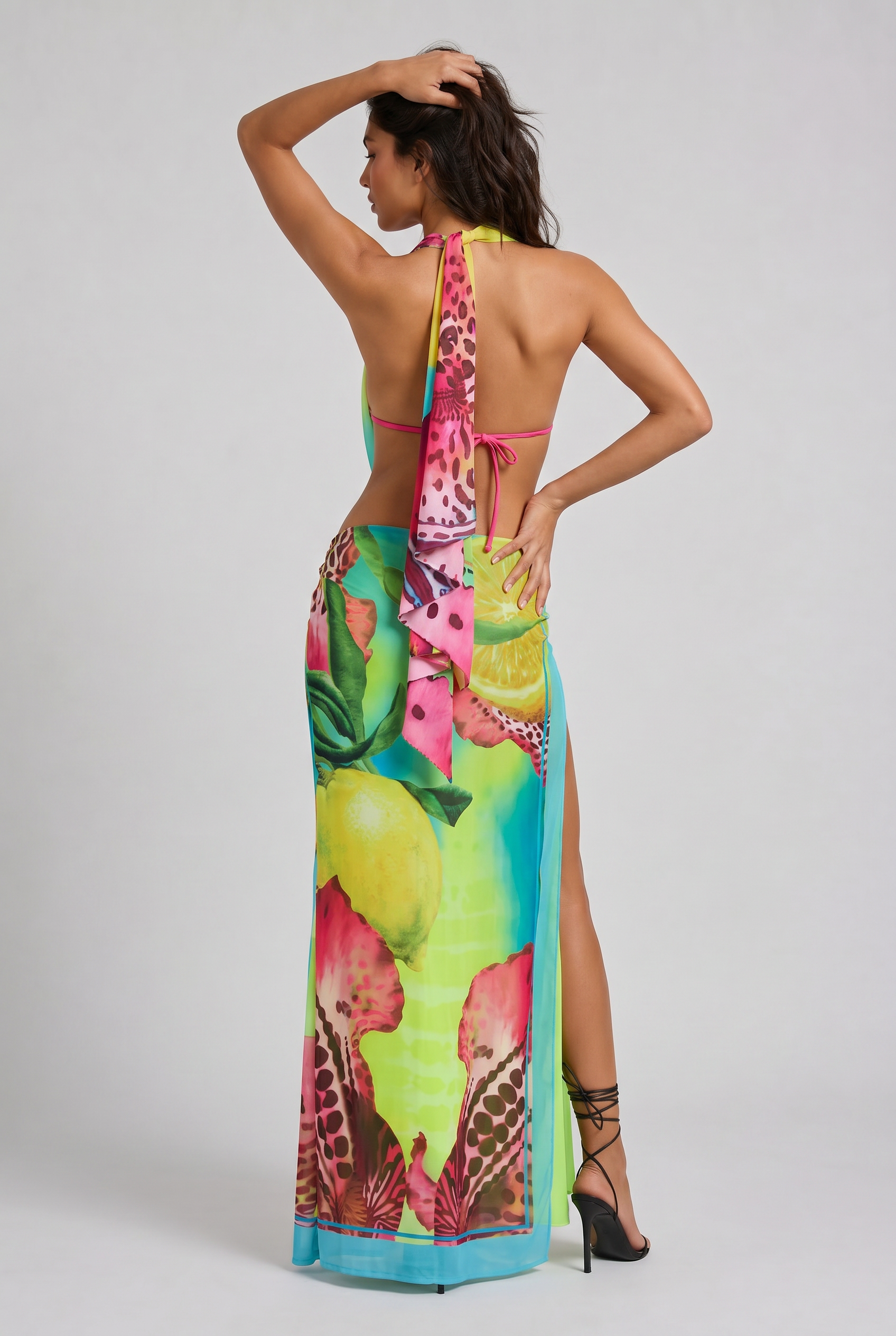 Abito Maxi Amanda Bella di Roma – dettaglio