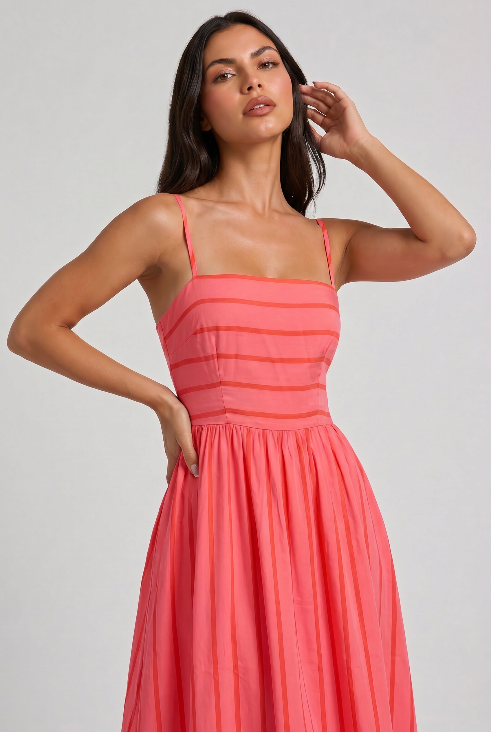 Abito Midi Gigi Bella di Roma – retro